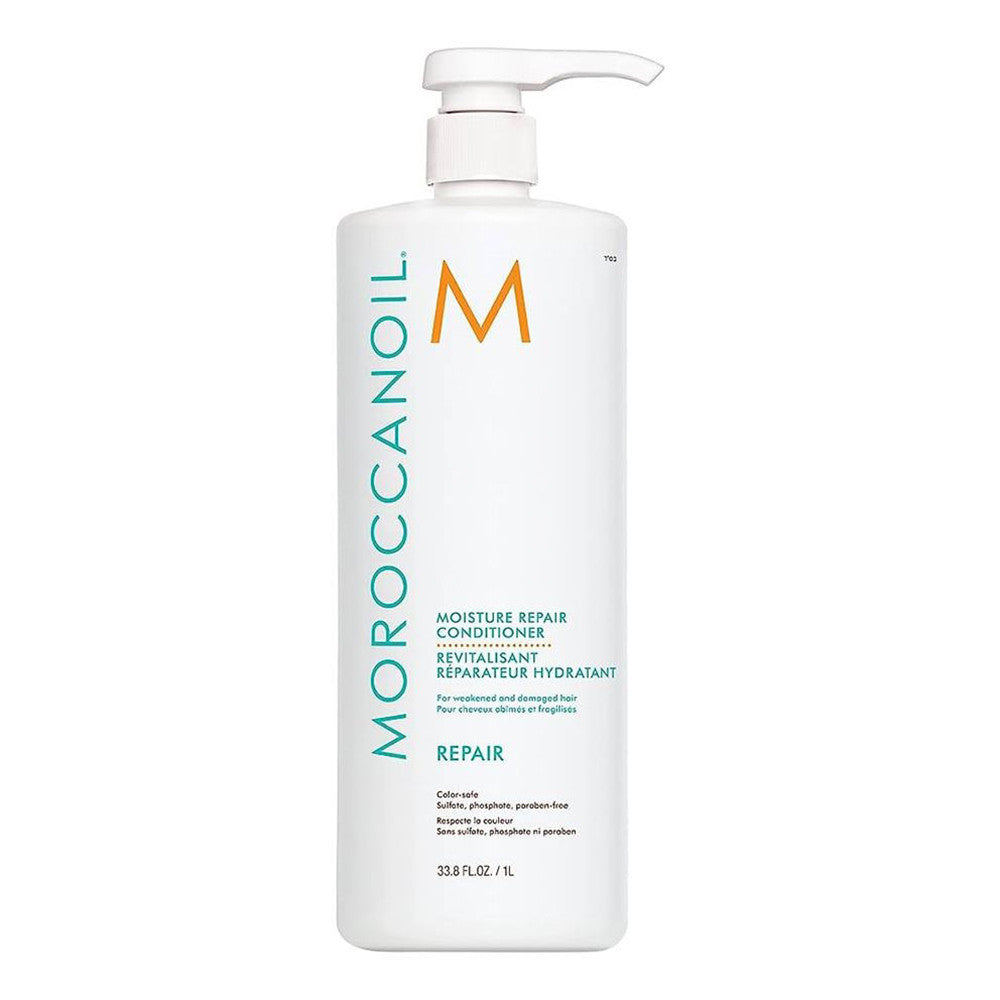 Moroccanoil Moisture Repair Hair Conditioner Weak and Damaged Hair 33.8Oz (1l)
